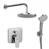 Ideal Standard Esla Sprchový set s batériou pod omietku, s telesom, priemer 20 cm, chróm bd577AA