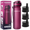 Filtračná fľaša na vodu Aquaphor City 500 ml filter x3 bordová