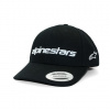 Kšiltovka Alpinestars - Linear Wordmark 2.0 - Black/White