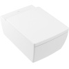 Villeroy & Boch Memento - hranaté WC Rimless + CeramicPlus