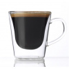 . Šálka na espresso, dvojstenné sklo, 12 cl, 2 ks, 