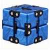 Zafírová farba, mini Rubikova kocka - antistresová hračka, ideálna na odbúranie stresu