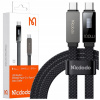 Kábel McDodo USB typ C - USB typ C 1,2 m čierny