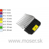 Moser 1247-7840 16mm nádstavec s kovovými zubami