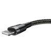 Baseus 0,5m, šedo-černý CALKLF-AG1 USB-A na Lightning