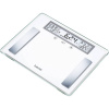 Beurer BG 51 XXL, 760.20 váha s diagnostikou telesných parametrov, max. 200 kg, biela, nerezová oceľ; 760.20
