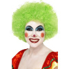Parochňa - KLAUN CRAZY - zelená, kučeravý afro účes, unisex
