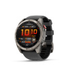 GARMIN fenix 8 Pro - 51mm, AMOLED, Sapphire, Titanium, Graphite/Black band (010-03199-11)