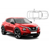 Slnečné clony na okná - NISSAN Juke (2019-) - Len na bočné stahovacie sklá
