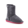 Detské zimné topánky Emma pre batoľatá 608TZ-903 Charcoal Pomberry - BearPaw EU 28