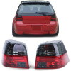Číre Zadné svetlá čierno červené pre VW Golf 4 sedan 97-03
