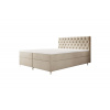 Čalúnená posteľ boxspring FESTER 2 - Monolith 01 / 160x200