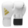 Boxerské rukavice Adidas Speed 50 - biele/zlaté