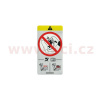 štítek s piktogramem pro airbag/zákaz dětské sedačky ORIGINÁL SQ 5G0010029J