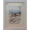 Zima 1- Mária Lenárdová, originálny, ručne maľovaný obraz M (do veľkosti 65x65cm) Viac farieb