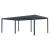 G21 Bioklimatická pergola Austin Premium 6x4 m, antracitová hliníková