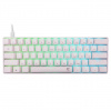White Shark herní mechanická klávesnice SHINOBI 2 , US layout, modrý switch, bílá (GK-004211)