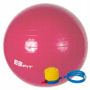 Classic Ball EB Fit 75 cm ruže a pypy (Fitness lopta 75 cm 1300g EB Fit Antigurst)