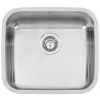 Kuchyňský dřez Sinks Laguna 490 V 0,8 mm, leštěný, trojmontáž RDLAL4904408V