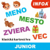Vedomostná hra - Meno, mesto, zviera, vec - JUNIOR | autor neuvedený