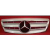 Sportovní maska s logem Mercedes S Class W220 03-, stříbrná-chrom