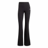 Dámske legíny adidas Essentials Small Logo Flared čierne JD9961 XS