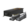 Solight univerzálny zdroj pre notebooky, 90W, 16 koncoviek, automatický DA90