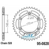Rozeta oceľová (prevodník) 0828-44zubov MTZ - Suzuki DR600S + DR650RSE + DR750S Big + DR800S Big + RM250 + RM500 + RM465 + TSX250 LC + Cagiva 340 T4E 4R
