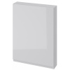 Cersanit Moduo skrinka 59.4x14.1x80 cm bočné závesné sivá S929-015