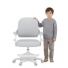 Detská sivá otočná stolička Junior 4.3 Grey, JUNIOR 4.3 GREY SKL2