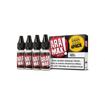 Aramax 4Pack Classic Tobacco e-liquid 4 x 10 ml 18 mg
