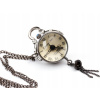 Dámske hodinky - Malý kúsok času, čierny Hodinky s príveskom na retiazke (Dámske hodinky - Malý kúsok času, čierny Hodinky s príveskom na retiazke)