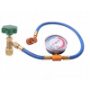 Hadica s manometrom a ventilom pre klimatizáciu v aute na r600a r134a r290