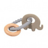 Bo Jungle B Rattle Rings Elephant Blue