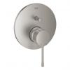 Grohe Essence Nová sprchová batéria s dvojcestným prepínačom, Supersteel 24058DC1