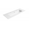 GSI PURA keramické dvojumývadlo Slim 122x46cm, biela ExtraGlaze 8887211