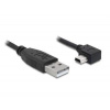 Delock kabel USB 2.0 A-samec > USB mini-B 5-pin samec pravoůhlý, 5m 82684