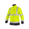 Bunda CXS PRESTON, výstražná, pánska, žlto-modrá, veľ. 3XL