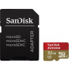 SanDisk microSDHC 32GB + adaptér SDSDQM-032G-B35A