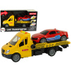LEAN TOYS Odťahové vozidlo s autom + zvukové efekty