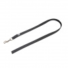 Julius K9 Supergrip Color & Grey Training Leash Black - tréningové vodítko bez rukoväte, čierne - 100cm/20mm