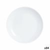 Bravissima Kitchen Dezertný tanier Luminarc Diwali Biela Sklo 19 cm (24 ks)