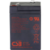 CSB Battery GP 645 Standby USV GP645F1 olověný akumulátor 6 V 4.5 Ah olověný se skelným rounem (š x v x h) 70 x 107 x 48 mm plochý konektor 4,8 mm bezúdržbové,