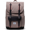 Herschel Little America™ Mid New - Taupe Grey/Black/Shell Pink 21L