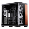 Jonsbo TK-4 Wood, Midi-Tower, ATX, Tempered Glass - black TK-4 W/BLACK