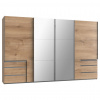 MID.YOU SKRIŇA S POS. DVER. – HOR.VED, farba duba, 350/216/65 cm - Skrine - 001787054402