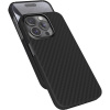 Kryt na mobil Epico Mag+ Carbon kryt pre iPhone 15 Pro Max s podporou MagSafe - čierny (81410191300003)