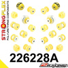 Komplet silentbloky podvozku kit sport Audi TT 8S (14-) 226228A (Sportovní tvrdé polyuretanové uložení komplet silentbloky podvozku kit sport Audi TT 8S (14-))