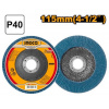 INGCO Kotúč lamelový 115mm hr.40 ZIRCON INGCO