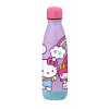 Kids Euroswan Hliníková fľaša Soft Touch 500ml - Hello Kitty